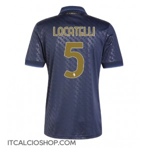 Juventus Manuel Locatelli #5 Terza Maglia 2024-25 Manica Corta